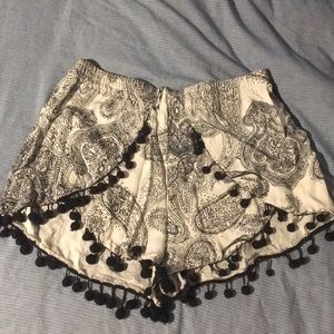 Flowy Patterned Shorts